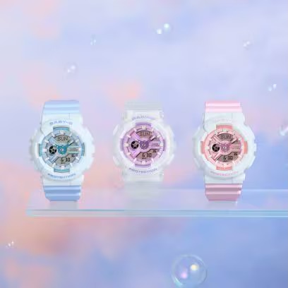プレ葉ウォーク浜北店,パステルカラーのBABY-Gが新発売！